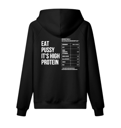 Eat pussy it's high protein - Oversized Gym Hoodie